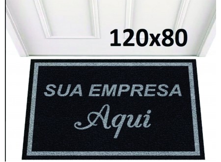 Tapete Capacho 120x80 Personalizado Logomarca 